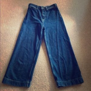 Free People Wide-leg Jeans